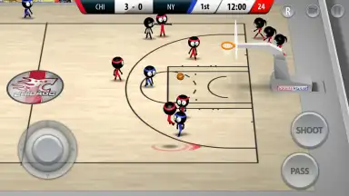 Capture d'écran de Stickman Basketball 2017 5