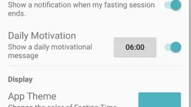 Capture d'écran de Fasting Time 9