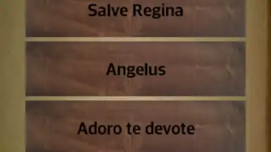 Capture d'écran de Catholicae preces 2