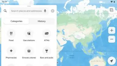 Capture d'écran de Yandex Maps 7