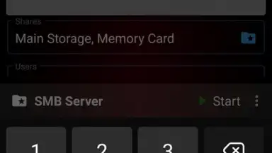 Capture d'écran de SMB Server (Samba) 4