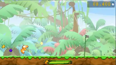 Capture d'écran de Dino Rush Race 2