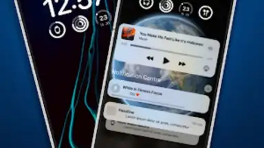 Capture d'écran de Lock Screen iOS 16 18