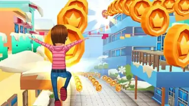 Capture d'écran de Subway Princess Runner 2