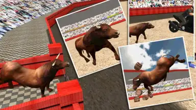 Capture d'écran de Angry Bull Attack Arena Sim 3D 6