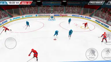 Capture d'écran de Hockey All Stars 1