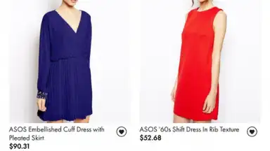 Capture d'écran de ASOS 2