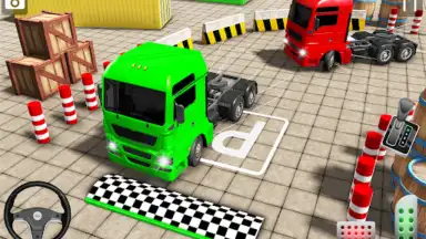 Capture d'écran de Real Euro Truck Parking Games 6