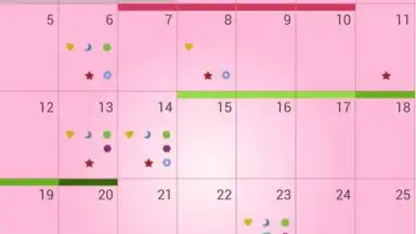 Capture d'écran de My Cycles Period and Ovulation 1