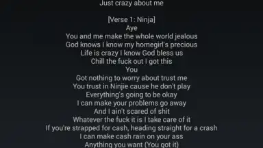 Capture d'écran de Lyrics Grabber 4