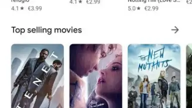 Capture d'écran de Google Play 18