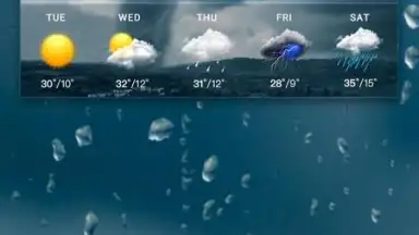 Capture d'écran de Live Weather & Local Weather 1