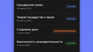 Capture d'écran de Портал МФЮА 8