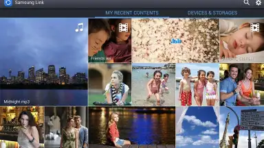 Capture d'écran de Samsung Link 9