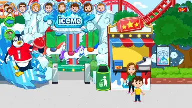 Capture d'écran de My Town : ICEME Amusement Park Free 5