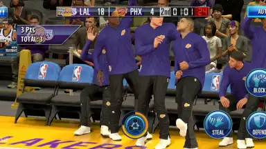 Capture d'écran de NBA 2K Mobile 11
