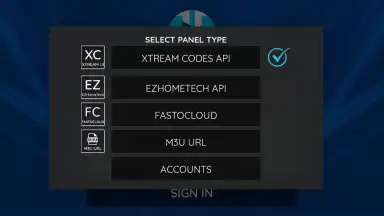 Capture d'écran de XCIPTV 1
