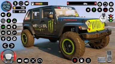 Capture d'écran de Offroad Jeep Driving:Jeep Game 1