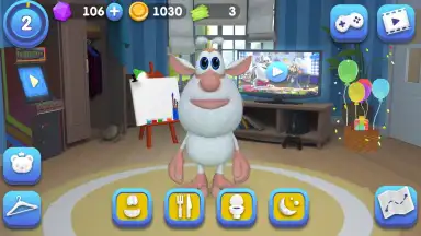 Capture d'écran de My talking Booba 7