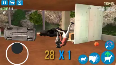 Capture d'écran de Goat Simulator 2