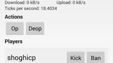 Capture d'écran de PocketMine-MP 4