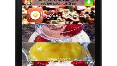 Capture d'écran de Dessert Recipes Free 7