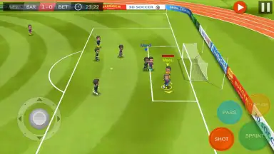 Capture d'écran de Mobile Soccer League 8