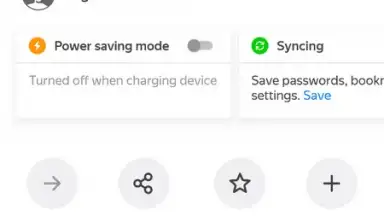 Capture d'écran de Yandex Browser Beta 4
