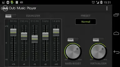 Capture d'écran de Dub Music Player 2