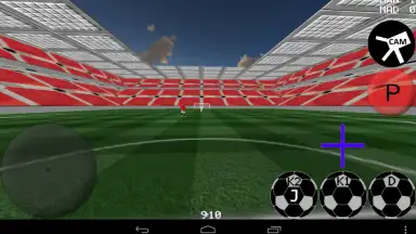 Capture d'écran de 3D Soccer 1