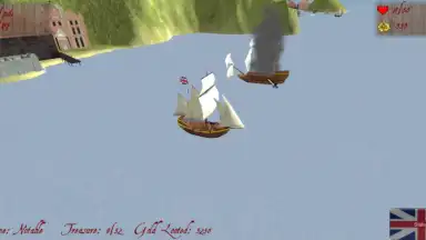 Capture d'écran de Pirate Sim 2