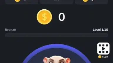 Capture d'écran de Hamster Coin Mining 1
