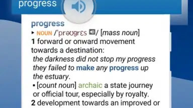 Capture d'écran de Oxford Dictionary 14