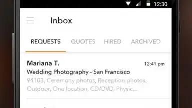Capture d'écran de Thumbtack 4