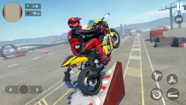 Capture d'écran de Moto Strike: 3D Extreme Rider 2