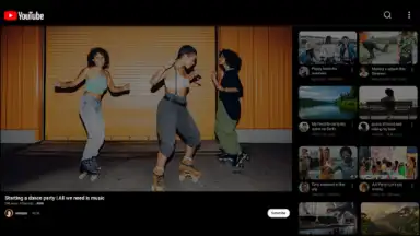 Capture d'écran de YouTube (Android Auto) 3