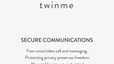 Capture d'écran de twinme 1