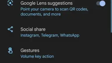 Capture d'écran de GCam - BSG's Google Camera port 2
