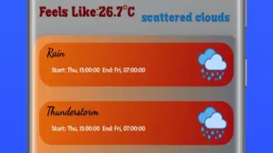 Capture d'écran de My Weather 5