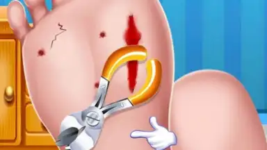 Capture d'écran de Foot Surgery Doctor Care 7