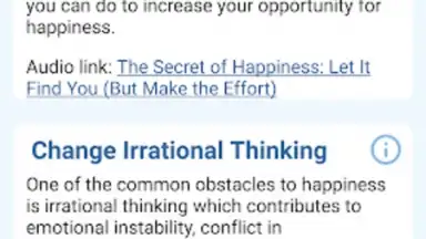 Capture d'écran de Cognitive Diary CBT Self-Help 4
