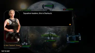 Capture d'écran de Battlestar Galactica: Squadrons 2