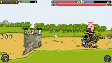 Capture d'écran de Grow Castle 8