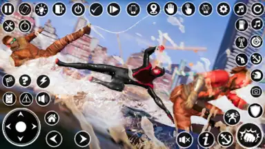 Capture d'écran de Black Spider Super hero Games 2