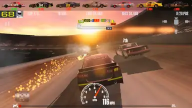 Capture d'écran de Stock Car Racing 8
