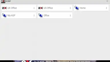 Capture d'écran de 2X RDP Client 3