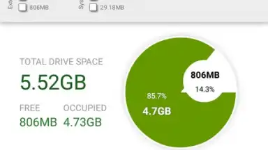 Capture d'écran de Disk Usage & Storage Analyzer 5