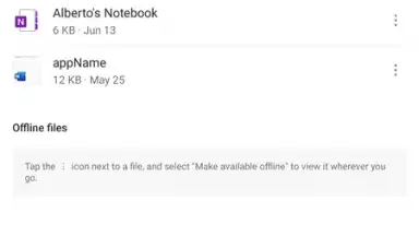 Capture d'écran de Microsoft OneDrive 5
