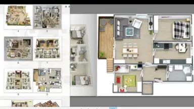 Capture d'écran de 3D Home Plans 6