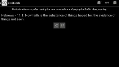 Capture d'écran de Bible Offline KJV with Audio 4